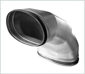 工業(yè)管道中的四種常見彎頭 90°彎頭、咬口彎、沖壓彎與蝦米彎及其連接件法蘭